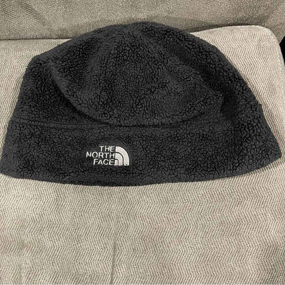 The North Face Fleece Jim Beanie Black Unisex - Picture 2 of 5